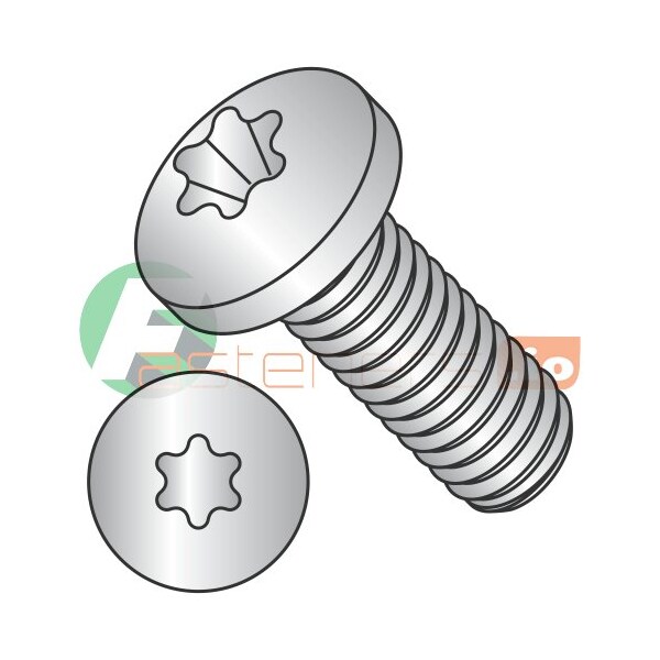 Newport Fasteners M2.5-0.45 x 10 mm Torx Pan Machine Screw, Plain Steel, 10000 PK 991135 - main